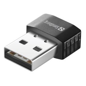   SANDBERG 133-91 sandberg hálózati wifi adapter - micro wifi usb dongle (usb; 650mbps, 2,4ghz/5ghz, max.: 20m; fekete)