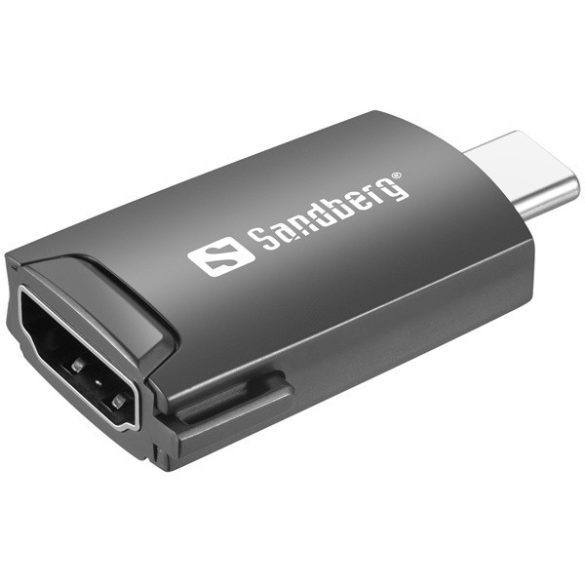 SANDBERG 136-34 sandberg notebook dokkoló - usb-c to hdmi dongle (usb-c bemenet; 1xhdmi kimenet)