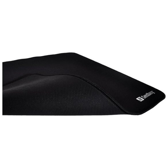 SANDBERG 520-26 sandberg egérpad - gamer mousepad (45x40cm; csúszásgátló alsó rész; fekete)