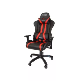   SANDBERG 640-81 sandberg gamer szék - commander gaming chair (állítható dőlés/magasság; párnázott kartámasz; pu+szövet; max.150kg-ig)