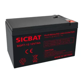 SICBAT SGP7-12 12V 7Ah ipari zárt ólomakkumulátor