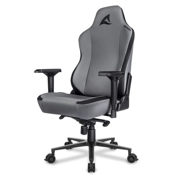 Sharkoon Gamer szék - Skiller SGS40 Grey (állítható magasság; állítható kartámasz; szövet; acél talp; 150kg-ig)