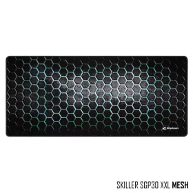   Sharkoon Egérpad - Skiller SGP30 XXL MESH (900 x 400 x, 2,4 mm; varrott szélek; fekete)