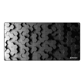   Sharkoon Egérpad - Skiller SGP30 BIG HEX (1200 x 400 x, 2,5 mm; varrott szélek; fekete)