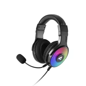   Sharkoon Fejhallgató - RUSH ER40 (USB; PC/Playstation 3/4/5; mikrofon; hangerőszabályzó; nagy-párnás; 2.4m kábel)