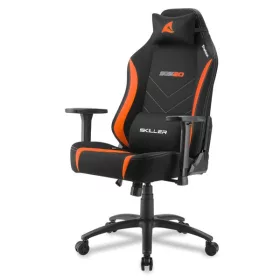   Sharkoon Gamer szék - Skiller SGS20 Fabric Orange (állítható magasság; állítható kartámasz; szövet; acél talp; 120kg-ig)