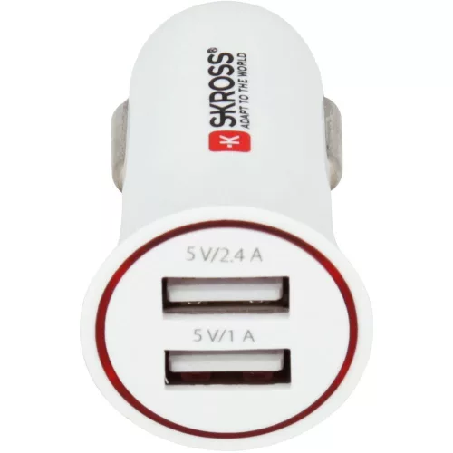 SKROSS duál autós USB töltő 2