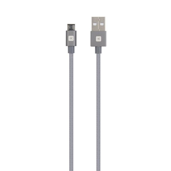 SKROSS Steel Line szinkronkábel Micro USB csatlakozóval - 120 cm