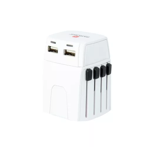 SKROSS MUV Micro hálózati csatlakozó átalakító és USB töltő adapter, 2* USB A