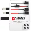 SKROSS MUV USB világutazó hálózati csatlakozó átalakító  és 4* USB töltő (4  USB A bemenettel)