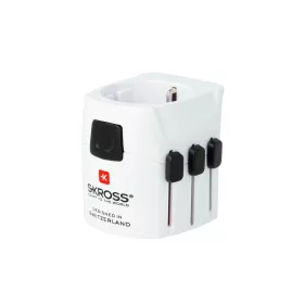   Skross PRO LIGHT, hálózati csatlakozó átalakító, földelt