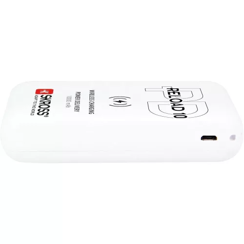 SKROSS Reload10 10Ah power bank USB/ wireless töltéssel