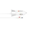 SKROSS autós USB töltő és MICRO USB kábel