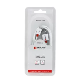   SKROSS szinkronkábel micro USB és USB csatlakozóval, travel