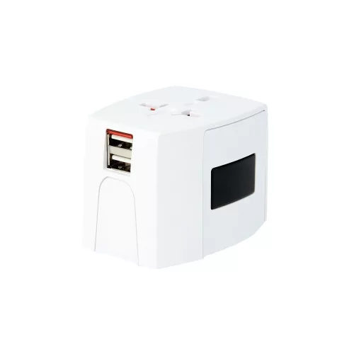 SKROSS MUV USB 2400mA, hálózati csatlakozó átalakító, beépített USB töltővel