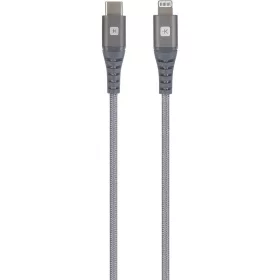   SKROSS Steel Line szinkronkábel USB-C és Lighting csatlakozóval - 120 cm
