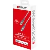 SKROSS Steel Line szinkronkábel USB-C és Lighting csatlakozóval - 120 cm