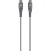 SKROSS Steel Line szinkronkábel USB-C  és  USB-C csatlakozóval - 120 cm