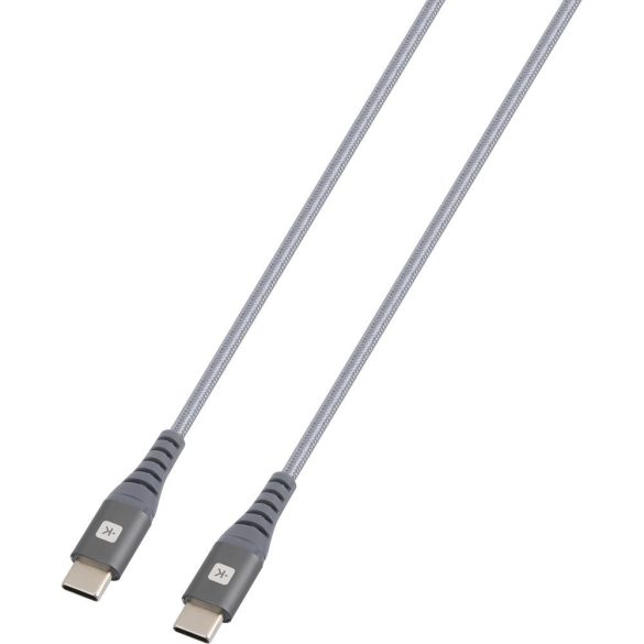 SKROSS Steel Line szinkronkábel USB-C és USB-C csatlakozóval- 200 cm