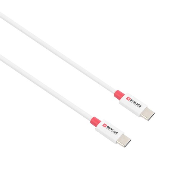 SKROSS szinkronkábel Multipack, USB C és USB C csatlakozókkal, 3 méretben (15cm, 120cm, 200cm)