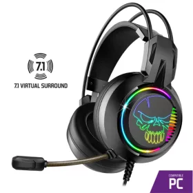   Spirit of Gamer Fejhallgató - ELITE H10 (PC, 7.1, mikrofon, 3,5mm Jack, hangerőszabályzó, nagy-párnás,, fekete)
