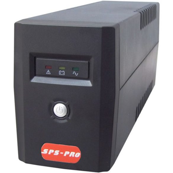 SPS PRO 600VA line-interaktív UPS LED szünetmentes tápegység