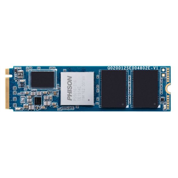 Apacer SSD 2TB - AP2TBAS2280Q4-1 (AS2280 Series, Olvasás: 5000 MB/s, Írás: 4400 MB/s, M.2 PCI-E 4.0)
