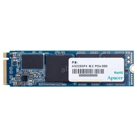 Apacer SSD 512GB - AP512GAS2280P4-1 (AS2280 Series, Olvasás: 2100 MB/s, Írás: 1500 MB/s, M.2 PCI-E)