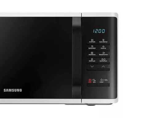 Samsung MS23K3513AW/EO mikrohullámú sütő Quick Defrost funkcióval