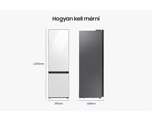 Samsung RB38A6B1DCS/EF hűtőszekrény