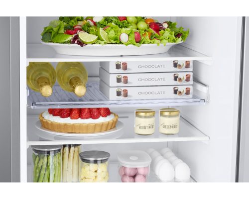 Samsung RB38C672CSA/EF Alulfagyasztós hűtőszekrény Wi-Fi-vel és körkörös hűtéssel