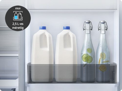 Samsung RB38C672CSA/EF Alulfagyasztós hűtőszekrény Wi-Fi-vel és körkörös hűtéssel