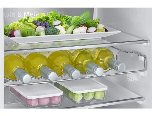 Samsung RB41R7837S9/EF alulfagyasztós hűtőszekrény Cool Select Plus, Twin Cooling Plus, Space Max