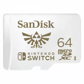   SanDisk microSDXC kártya NINTENDO SWITCH 64GB, 100MB/s, U3, C10, A1, UHS-1 (183551)