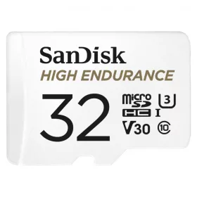  SanDisk MICRO SDHC kártya HIGH ENDURANCE 32GB,100 MB/S,C10,U3,V30 (183565)