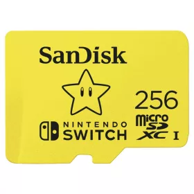   SanDisk microSDXC kártya NINTENDO SWITCH 256GB, 100MB/s, U3, C10, A1, UHS-1 (183573)