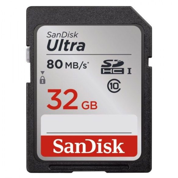 SanDisk SDHC Ultra 32 GB 80MB/s (139767) SDSDUNC-032G-GN6IN