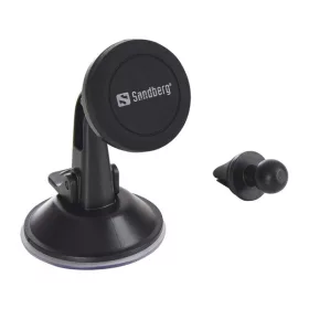   Sandberg Telefon tartó Autós - In Car Mobile Magnet Stand Kit (mágneses; szélvédőre/szellőzőre helyezhető; univerzális)