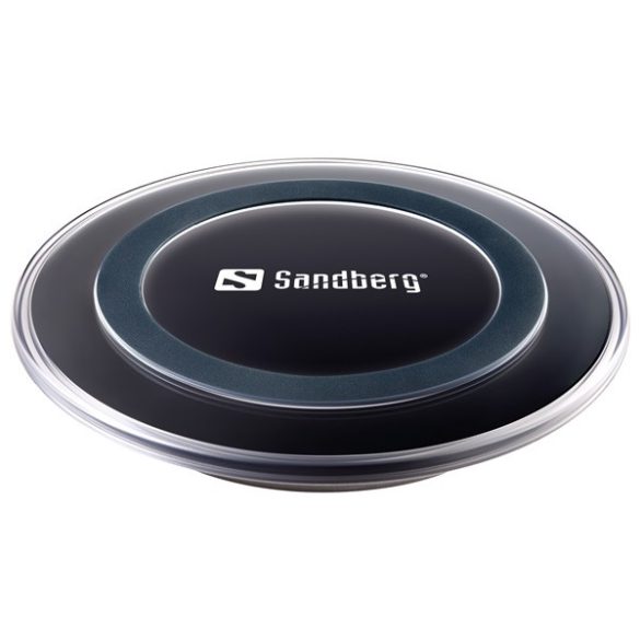 Sandberg Telefon töltő Vezeték nélküli - Wireless Charger Pad (5W; Qi szabvány; 72% hatásfok)