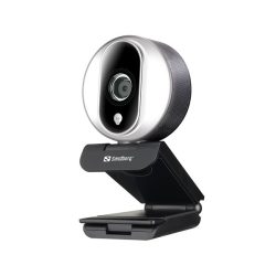   Sandberg Webkamera - Streamer USB Webcam Pro (1920x1080 képpont, 2 Megapixel, 1080p/30 FPS; USB 2.0, mikrofon)