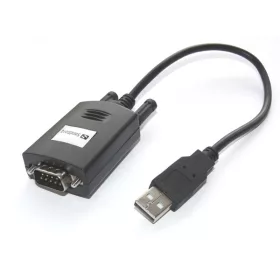   Sandberg Kábel Átalakító - USB to Serial Link (fekete; USB bemenet - RS232 9pin kimenet; 30cm)