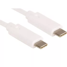   Sandberg Kábel - USB-C töltőkábel (2m; fehér; USB-C apa be-/kimenet; max.60W)