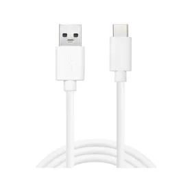   Sandberg Átalakító Kábel - USB-C 3.1 > USB-A 3.0 (USB-C, USB-A, fehér, 1m)