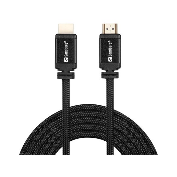 Sandberg Kábel - HDMI (1m; HDMI 2.0; 4K-UHD; fekete)