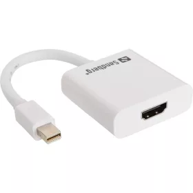   Sandberg Kábel Átalakító - MiniDisplayPort - HDMI (DisplayPort 1.2 apa - HDMI 2.0 4K60 anya; fehér)