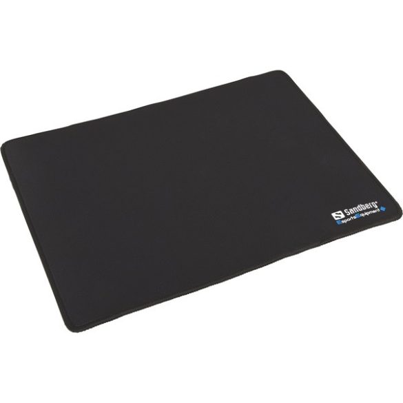 Sandberg Egérpad - Gamer Mousepad (32x24x0.3cm; csúszásgátló alsó rész; fekete)