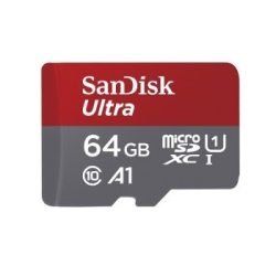   SanDisk microSDXC Ultra  kártya 64GB SDSQUNS-064G-GN3MN (173472)