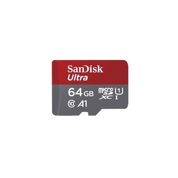 SanDisk microSDXC Ultra  kártya 64GB SDSQUNS-064G-GN3MN (173472)