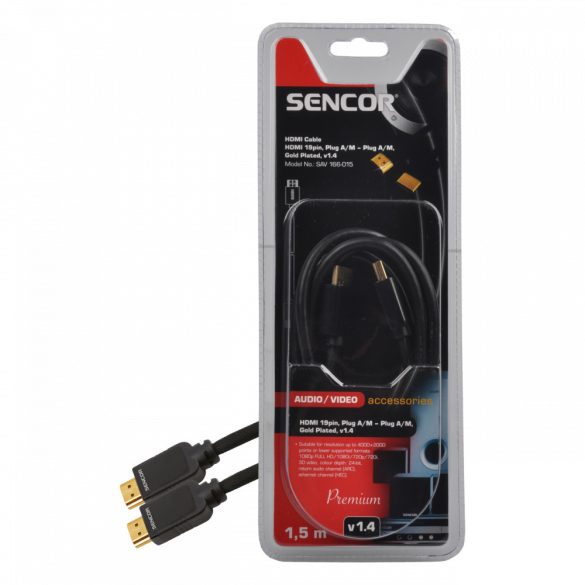 Sencor SAV166-015 HDMI 1.5M HDMI kábel