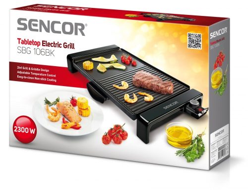 Sencor SBG106BK elektromos asztali grill